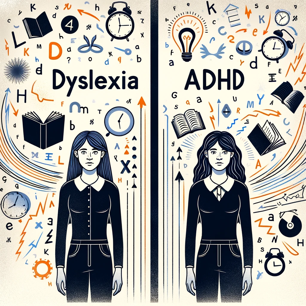 adhd and dyslexia in women