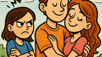 a jealous adhd woman