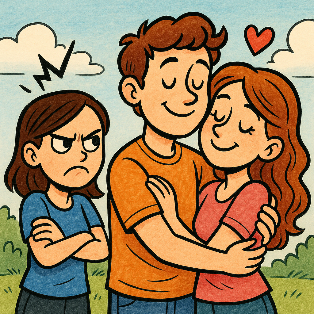 a jealous adhd woman